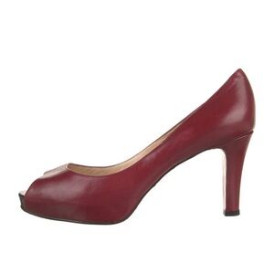 One-of-a-Kind Christian Louboutin Red Leather Pump